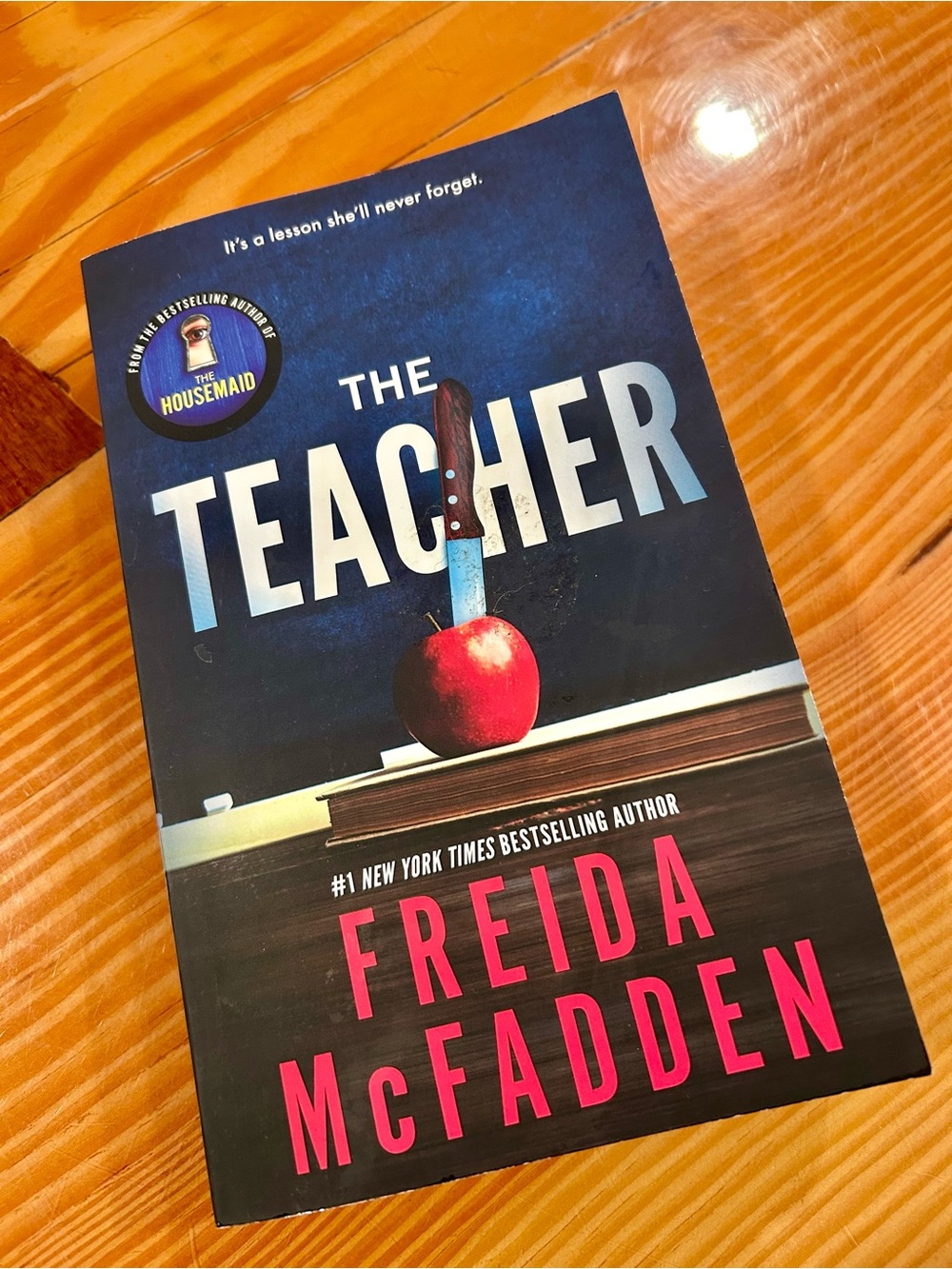 Frieda McFadden The Teacher paperback book